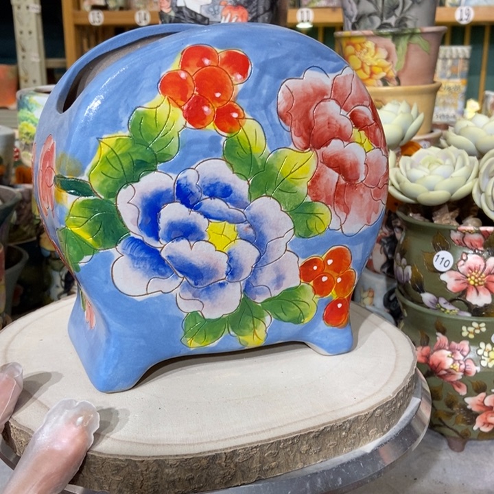 红陶景德镇艺术手绘作品