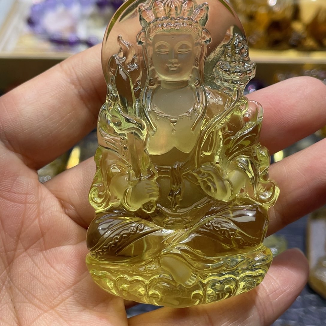 水晶颈饰未镶嵌定制