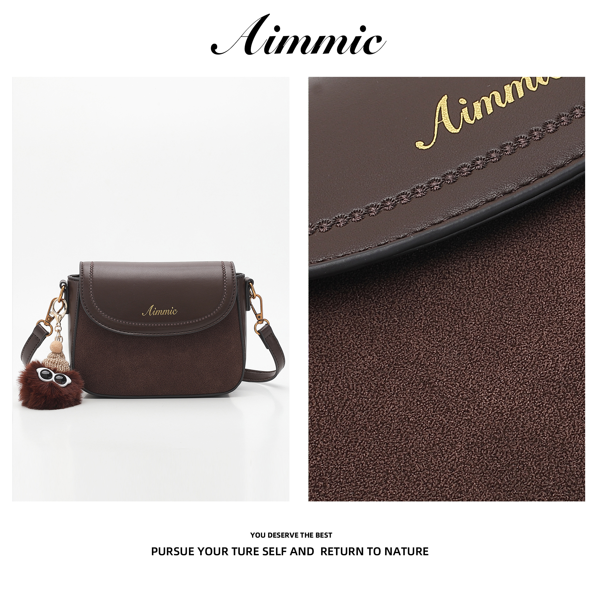 2025新款包时尚百搭盒子真皮包单肩斜挎包