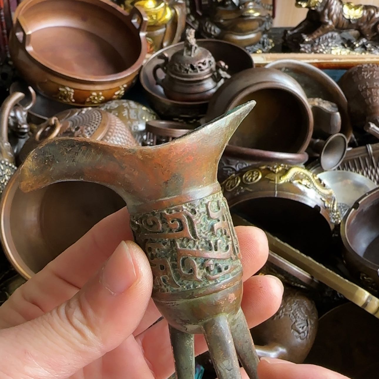 【闪购商品】全都是铜工艺摆件