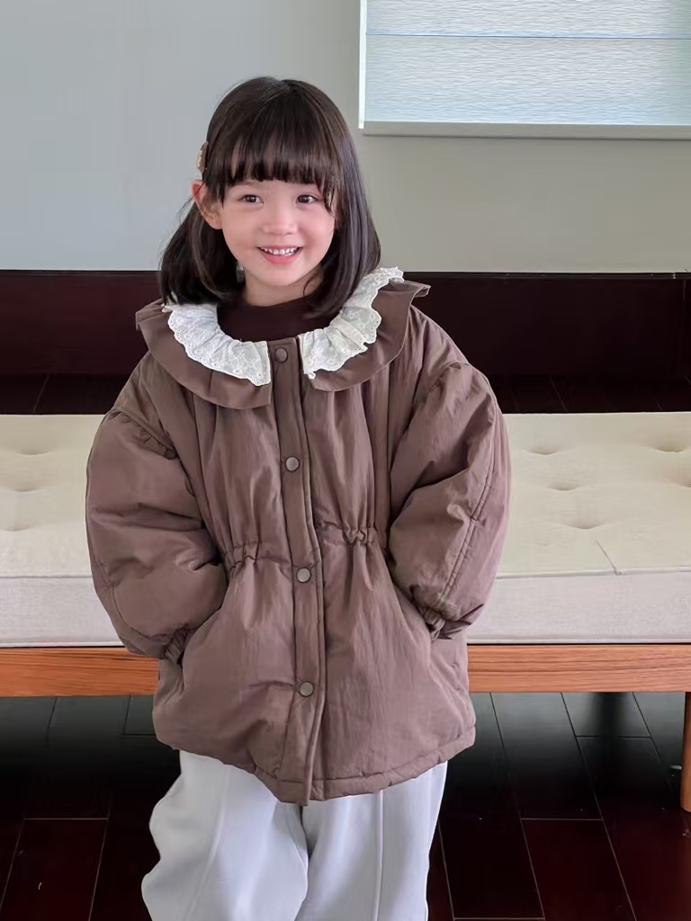 【品牌童装合集-编码下单】日韩系冬季新品时尚森系中小童上衣外套