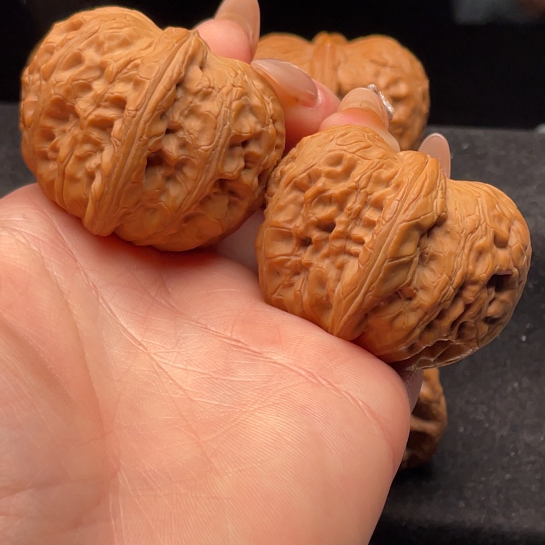 文玩核桃把件44元宝全品无修