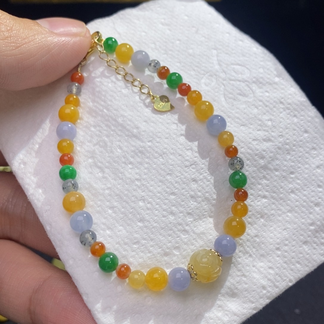 定制翡翠未镶嵌多宝特别款