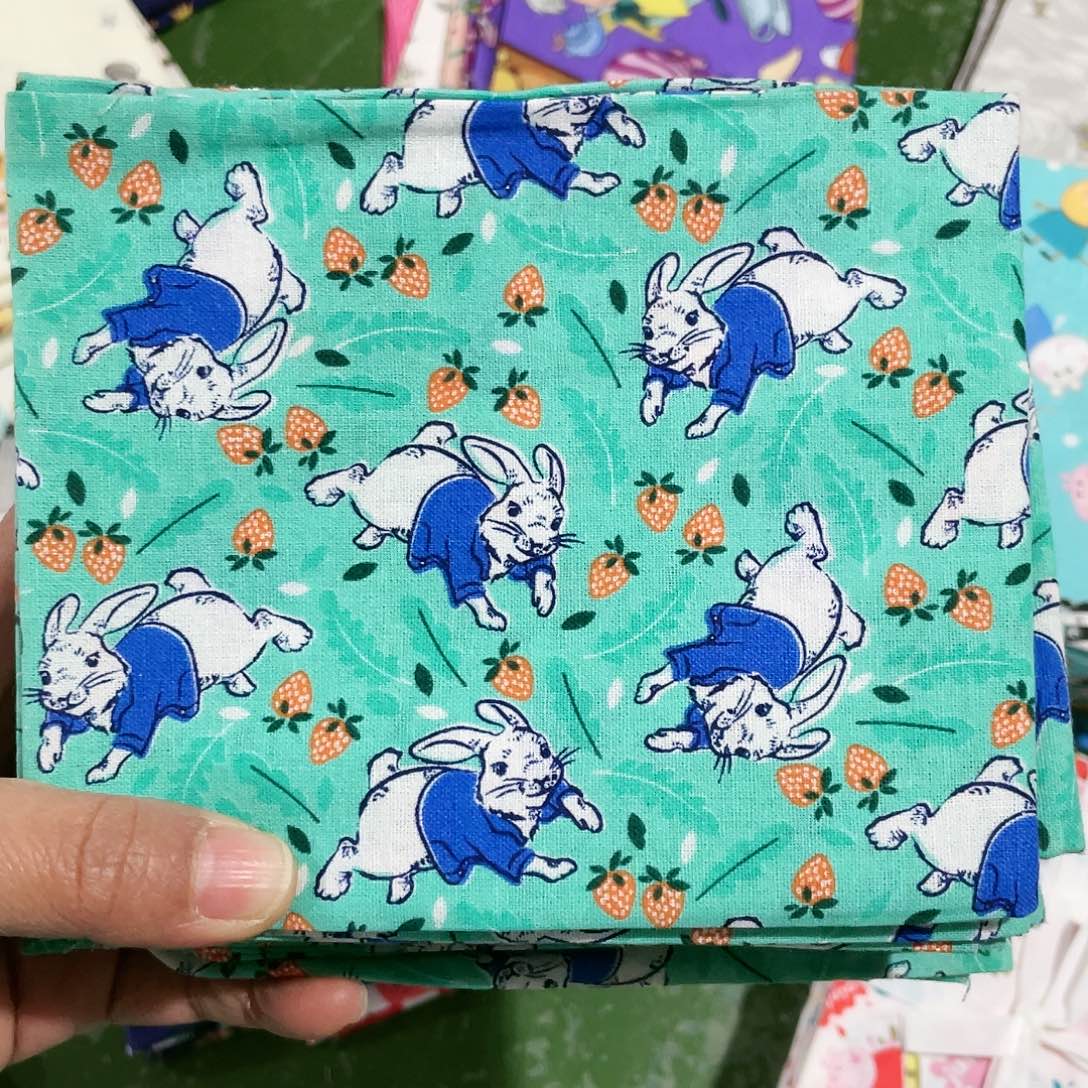 3片纯棉平布45.50一片果子布艺小块