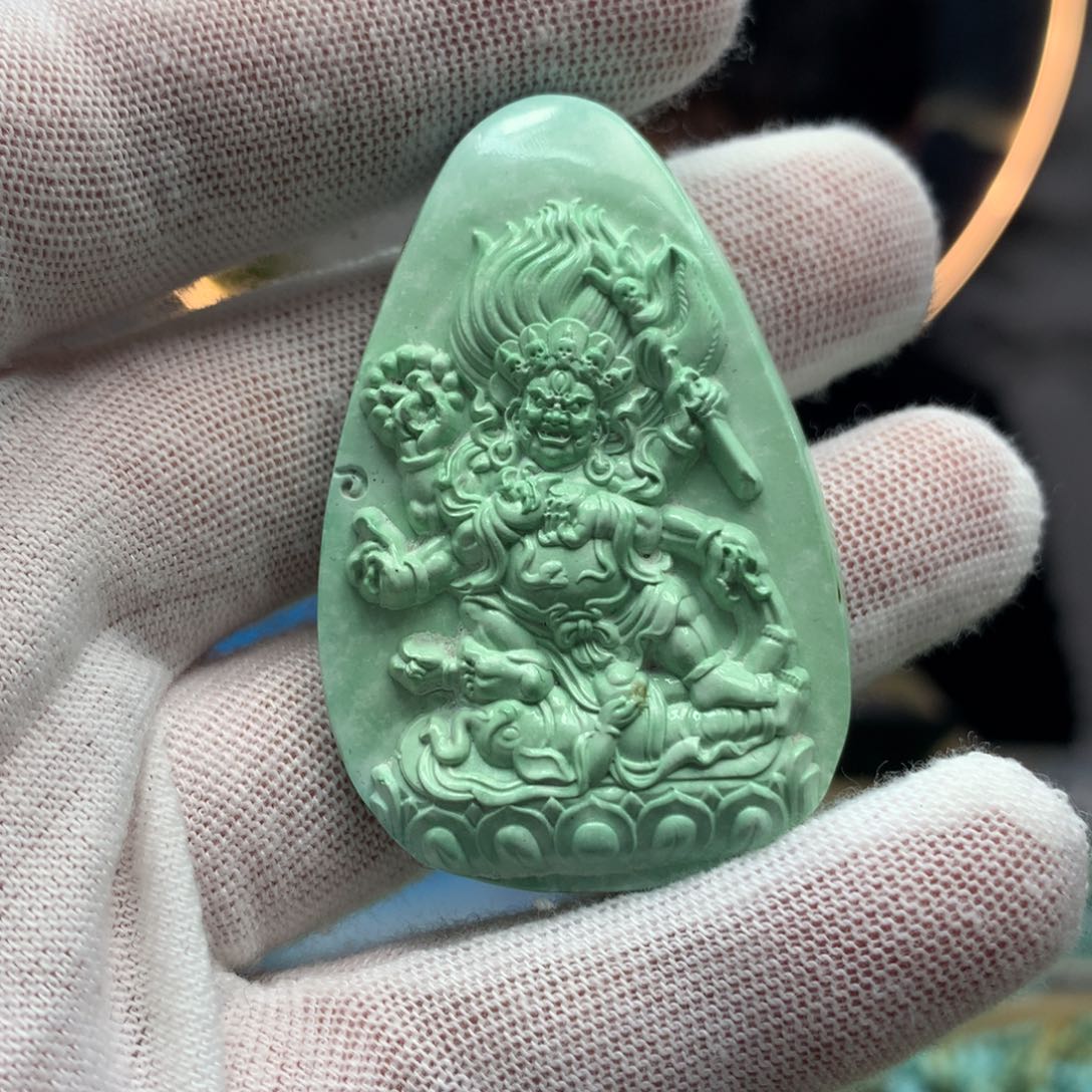 绿松石挂件未镶嵌