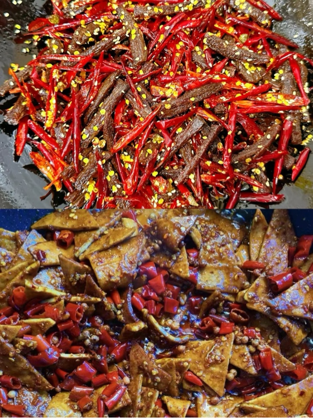 自贡牛皮豆干+冷吃牛肉荤素解馋零食（牛肉150g+豆干200g）【京东】