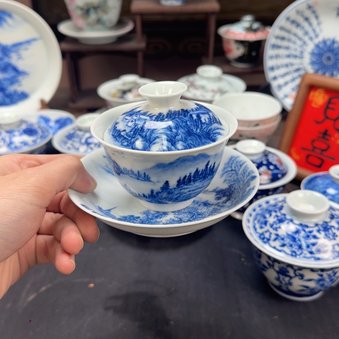 杯T****生景德镇手工手绘陶瓷