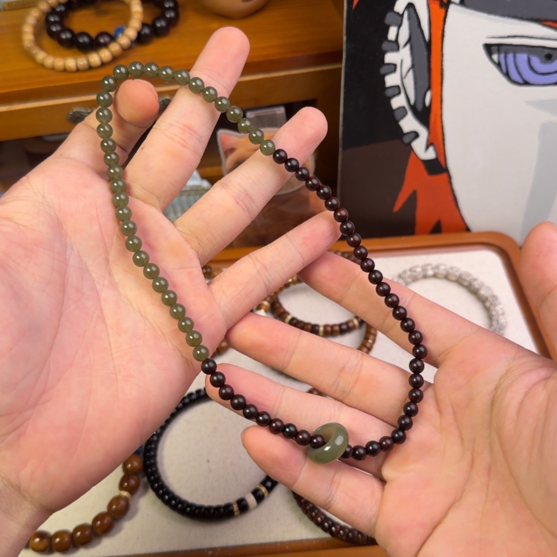 檀香紫檀（小叶紫檀）未镶嵌手串