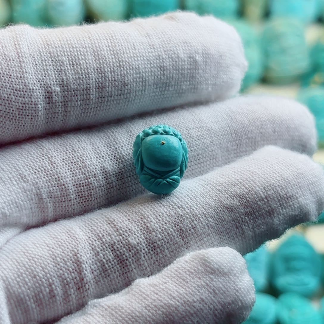 未镶嵌绿松石珠宝奇石