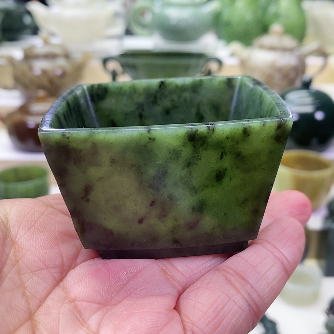 和田玉茶杯未镶嵌80ml