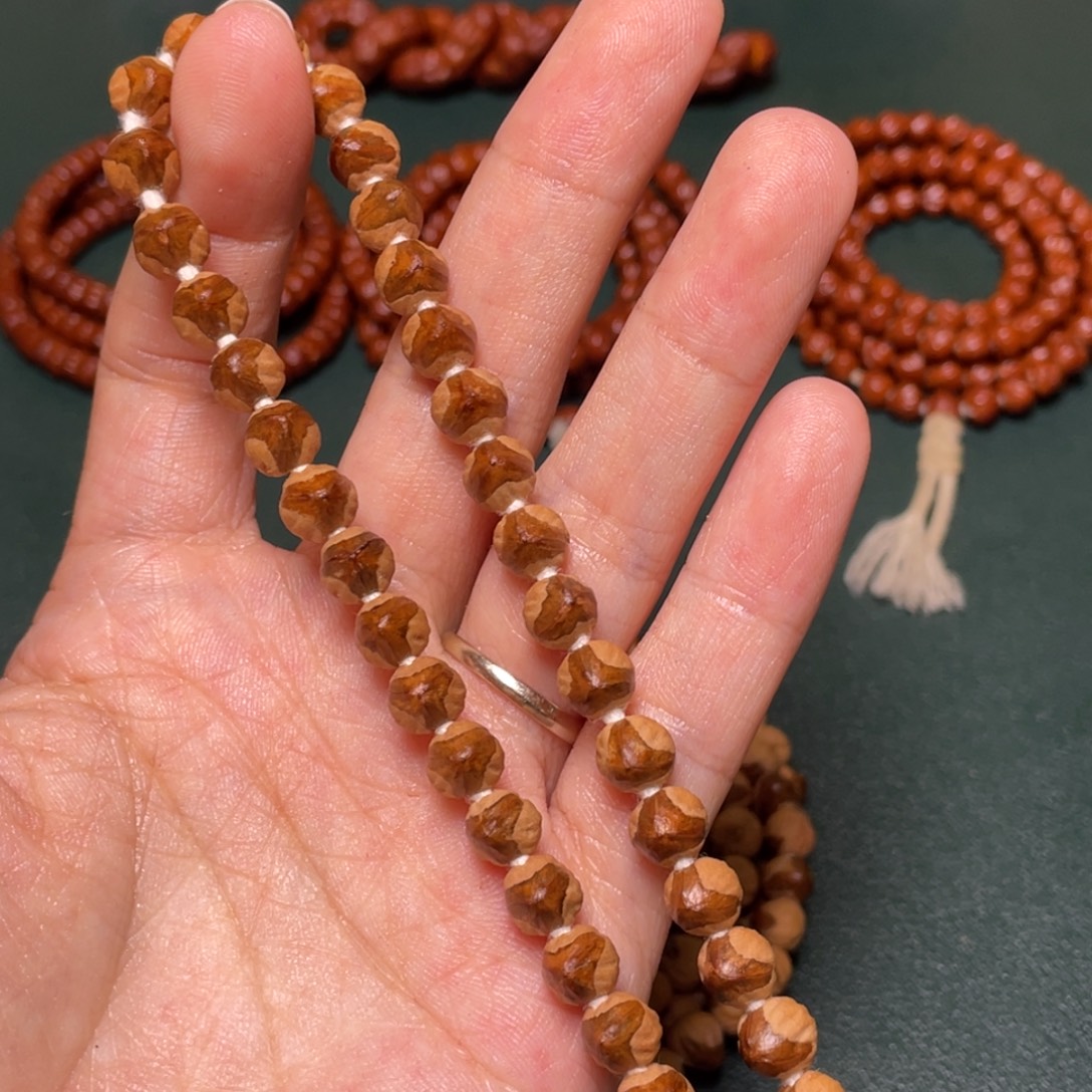 吊坠柏香籽/百香籽三棱手持