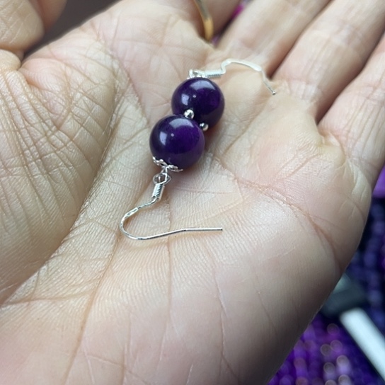 非金属南非老油料9耳坠S12