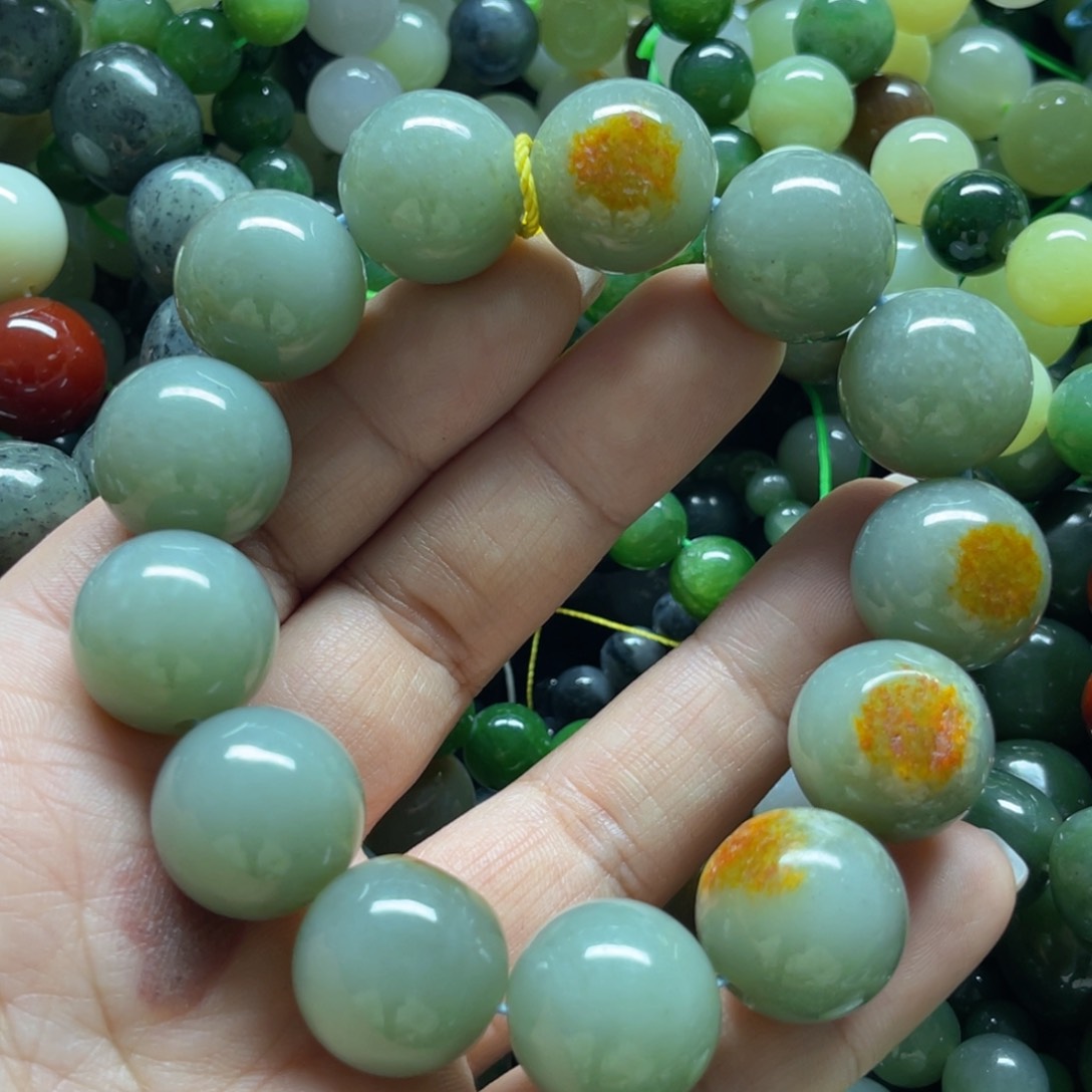 和田玉手链未镶嵌