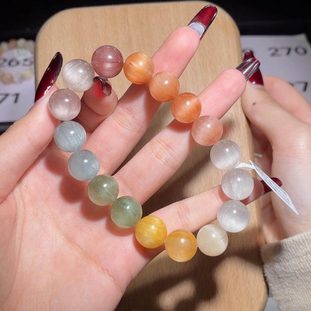 手链未镶嵌水晶267号多样性发一M 12+