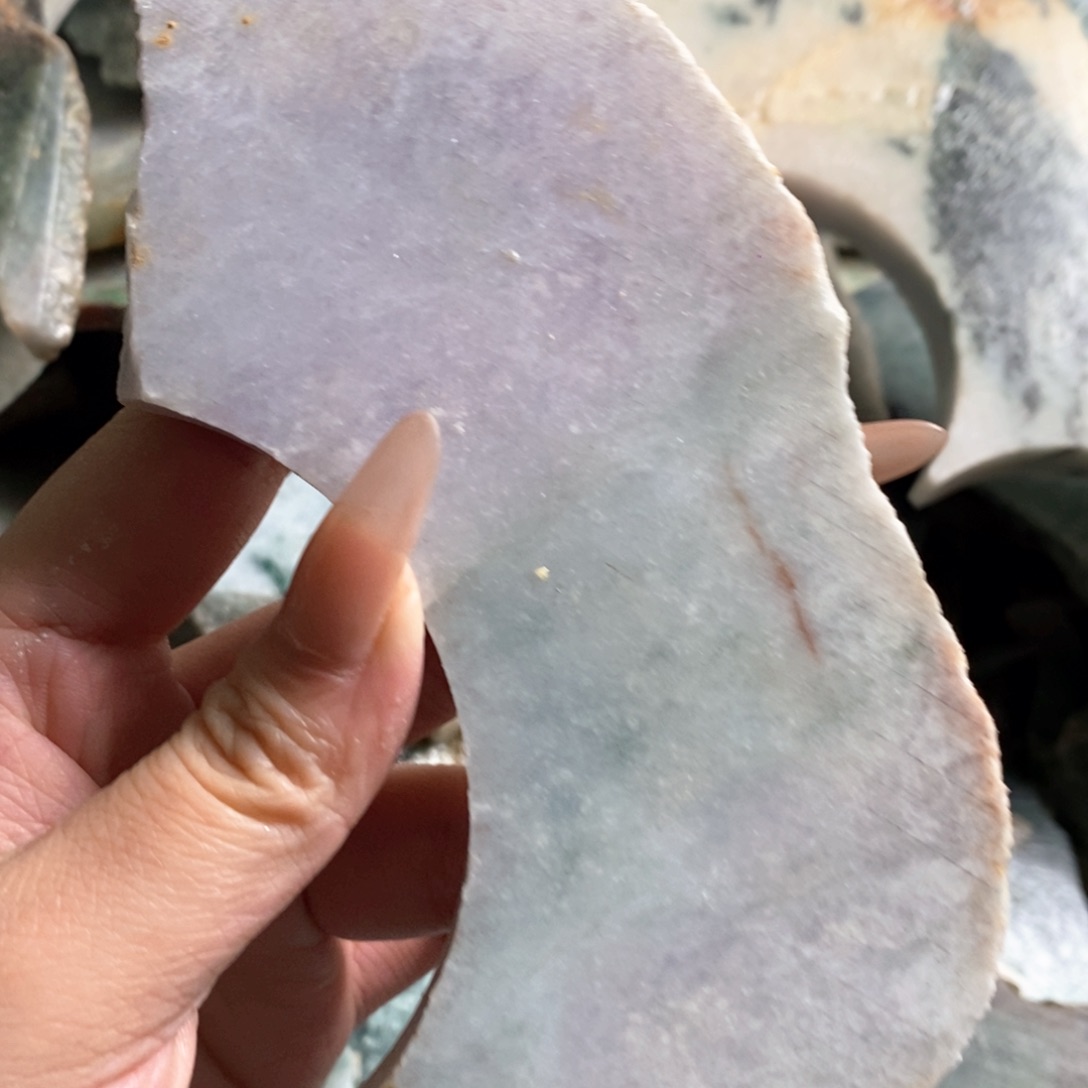 颈饰未镶嵌翡翠天然翡翠