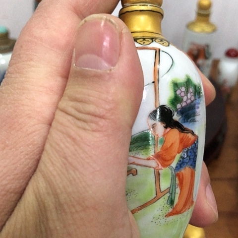 【闪购商品】瓶可*西陶瓷艺术品瓷器陶瓷瓶壶瓷器陶瓷手绘手工