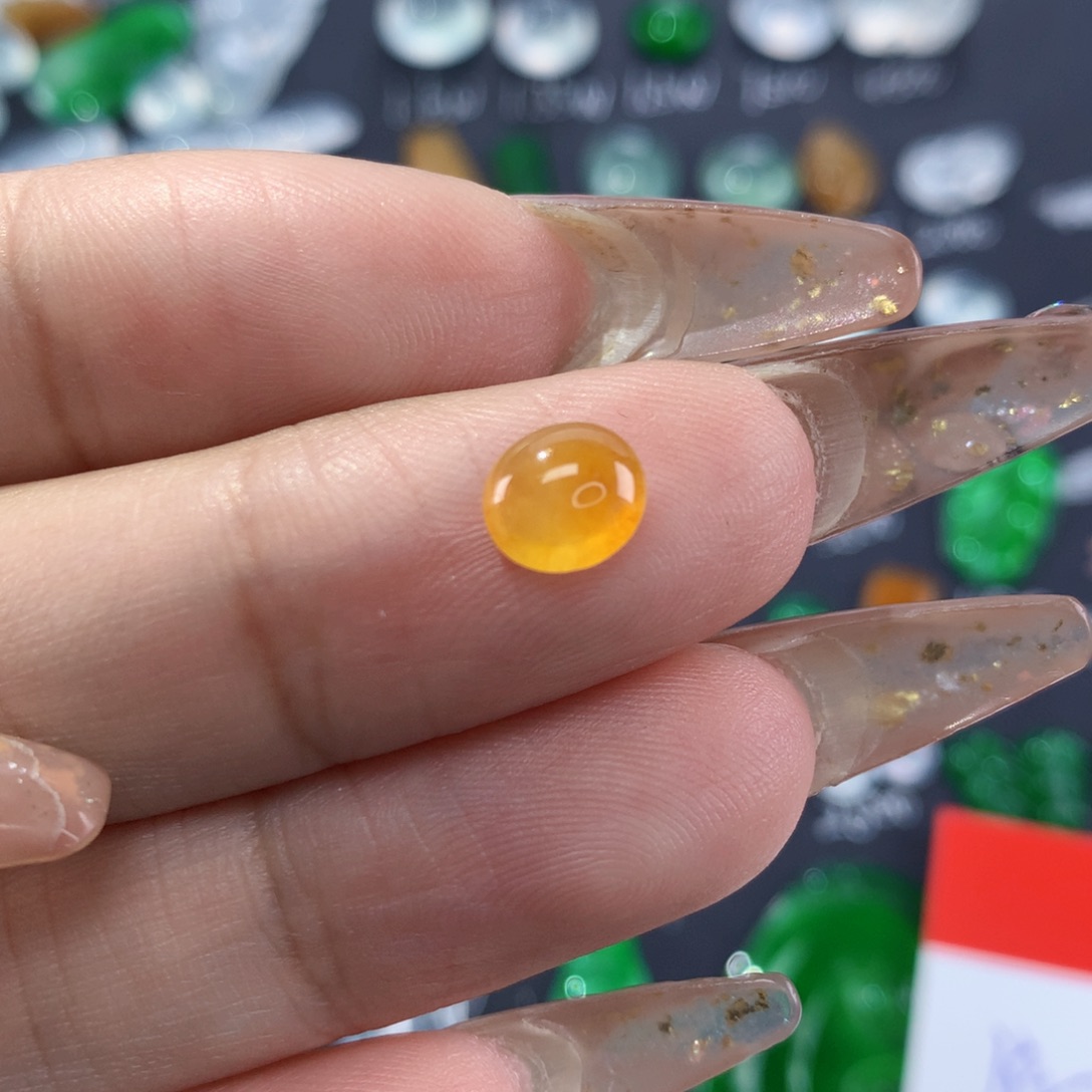 翡翠颈饰未镶嵌纯天然缅甸A货翡翠