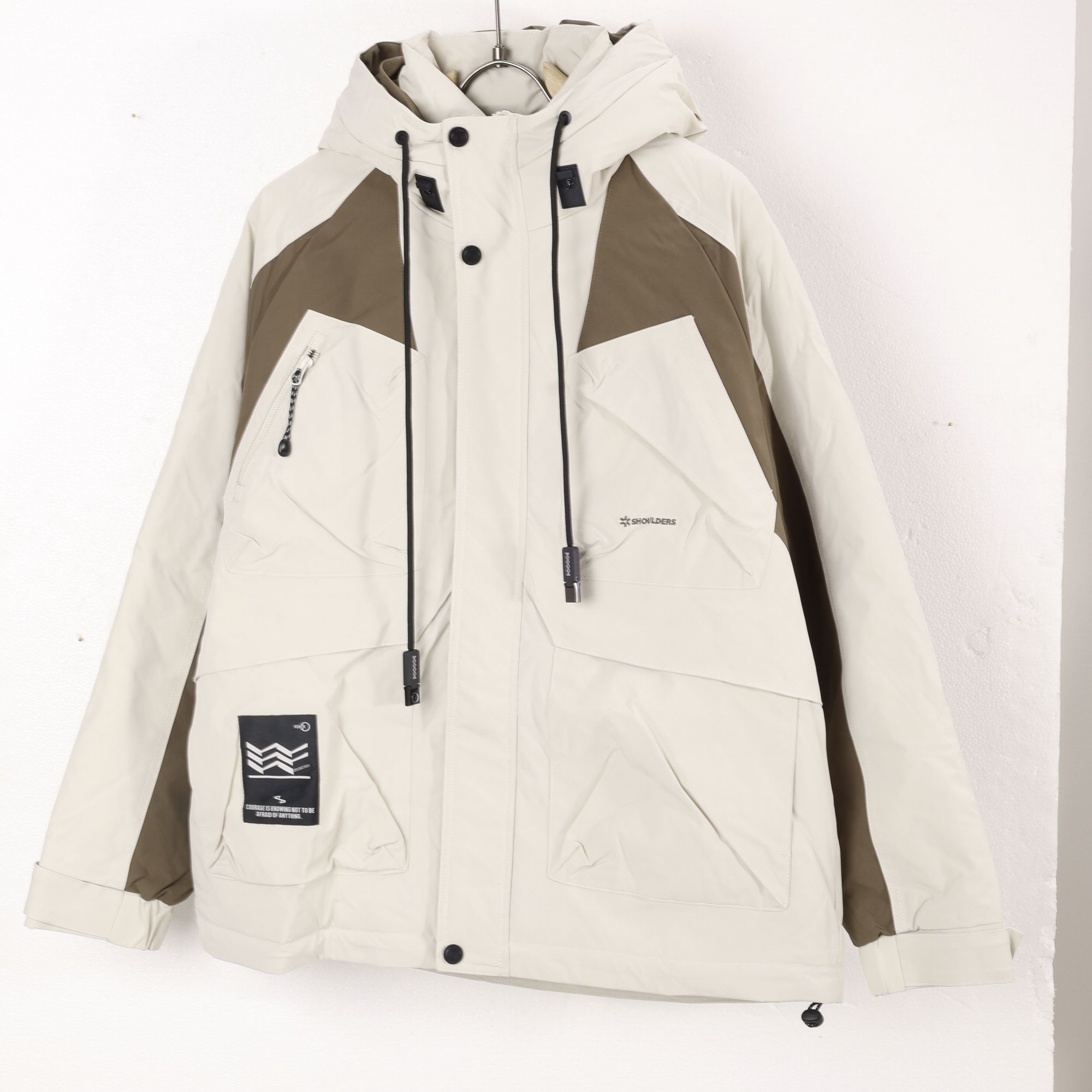 【冯漂亮甄选】M274时尚潮流休闲百搭个性棉衣