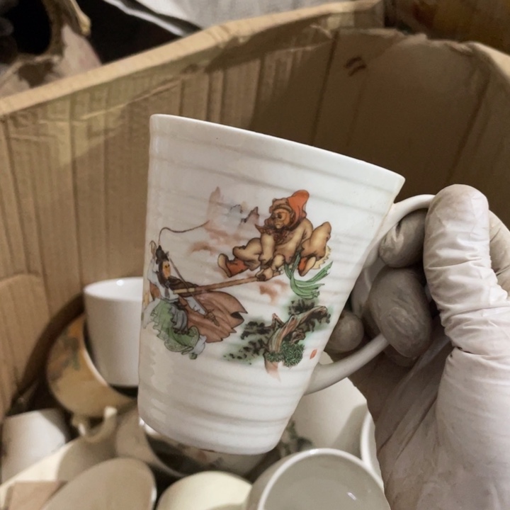 紫砂茶壶陶瓷艺术摆件