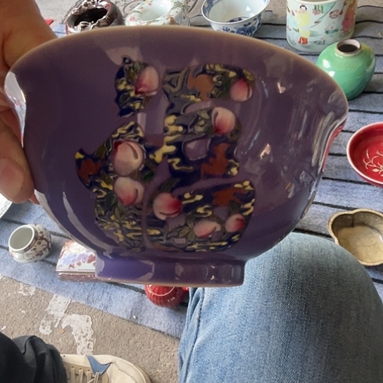 陶摆件纯手工制做碗！！