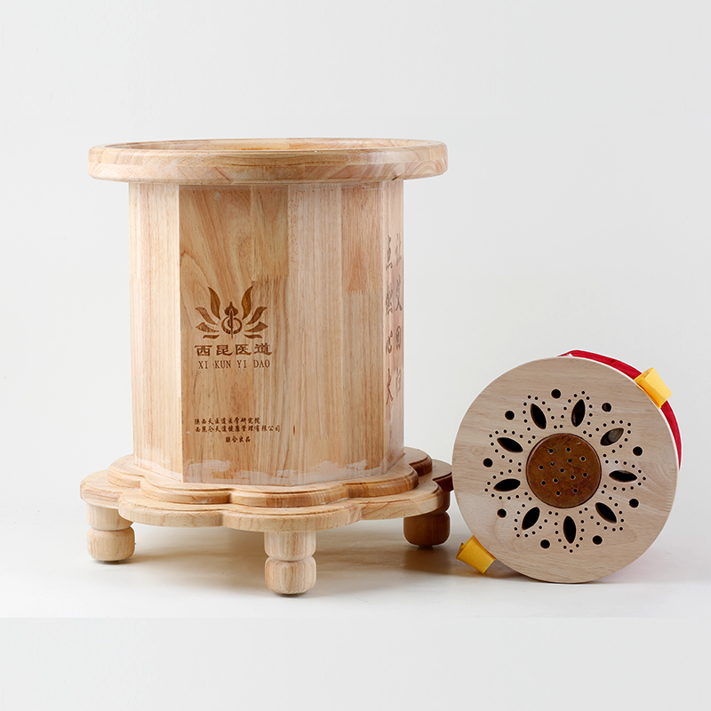 西昆医道莲花灸凳 家用艾灸凳 便携式身体