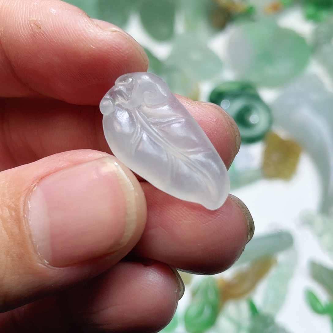 定制翡翠未镶嵌天然翡翠A货