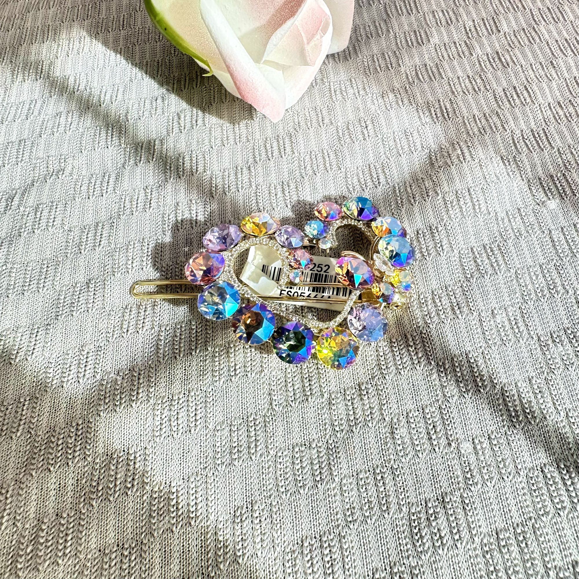 铜合金仿水晶耳饰 韩货轻奢饰品（贴贴纸看名字下单）