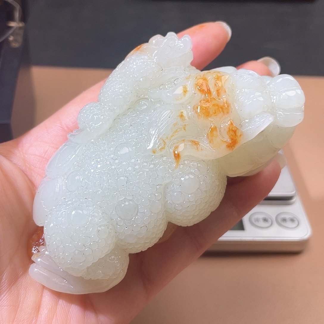 和田玉颈饰未镶嵌A7 