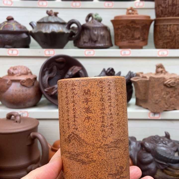宜兴原矿紫砂手工制作
