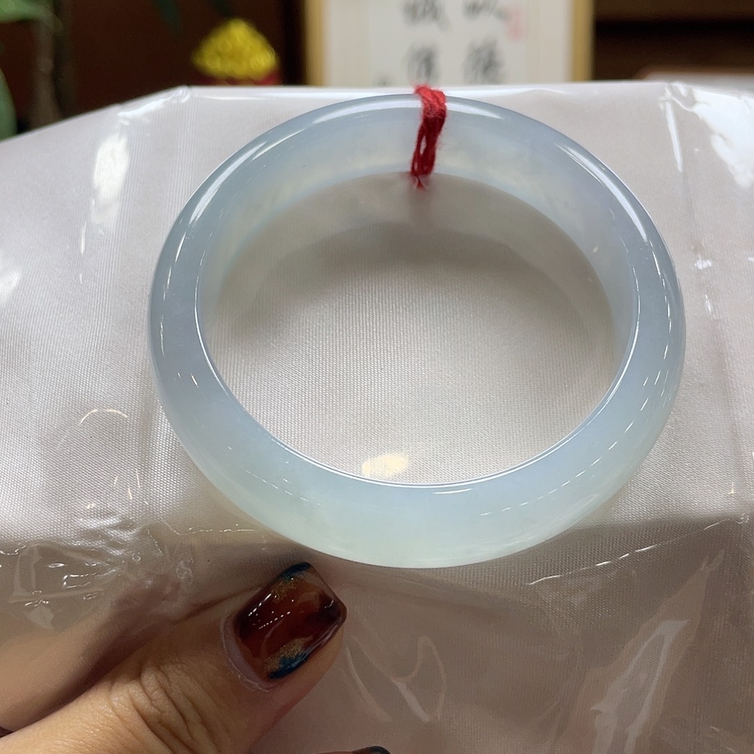 翡翠未镶嵌手镯23号
