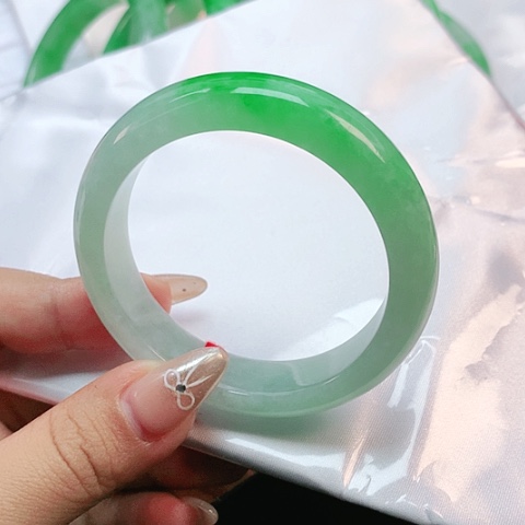 未镶嵌手镯翡翠2916