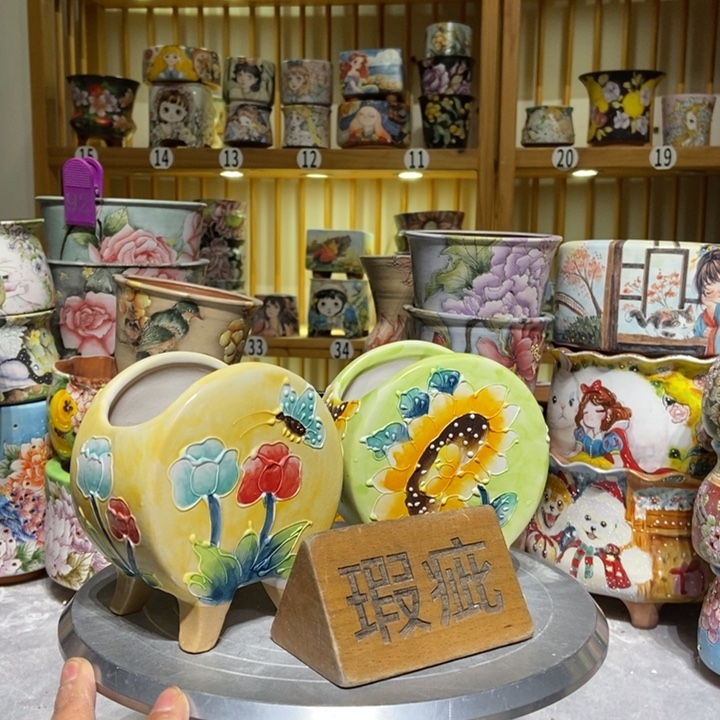 景德镇艺术手绘作品