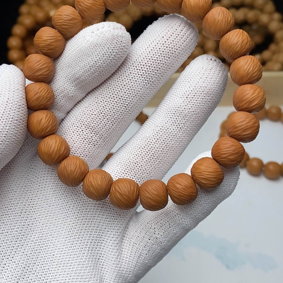 猴头核桃手串全品素串云锦