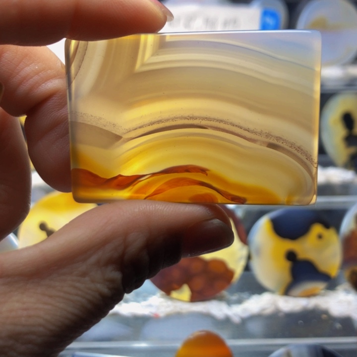 合金玛瑙/玉髓珠宝奇石147