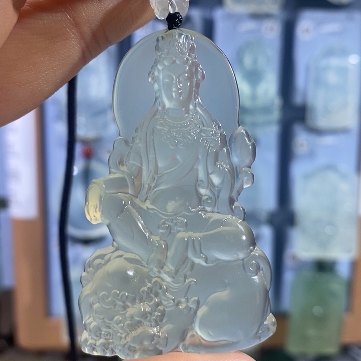 二***班岫玉未镶嵌颈饰吊坠