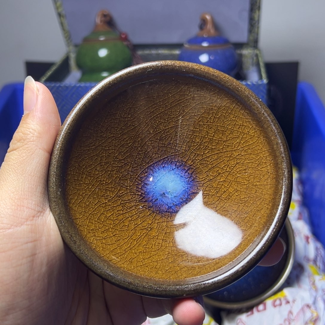 茶盏建阳建盏喝茶主人杯