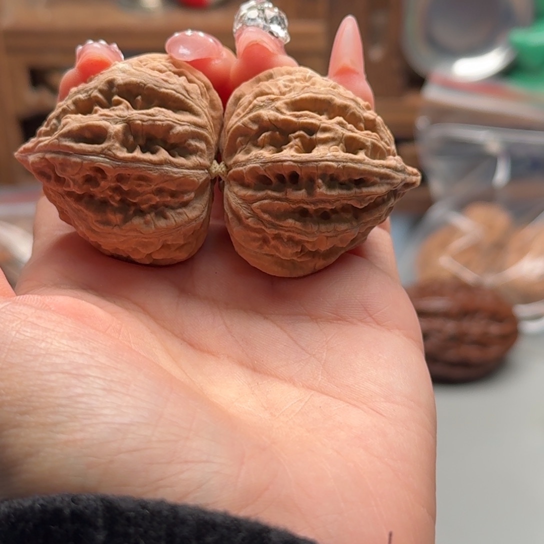 文玩核桃把件关东木子楸百核145