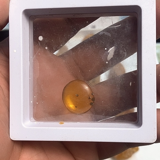 琥珀裸石未镶嵌虫珀