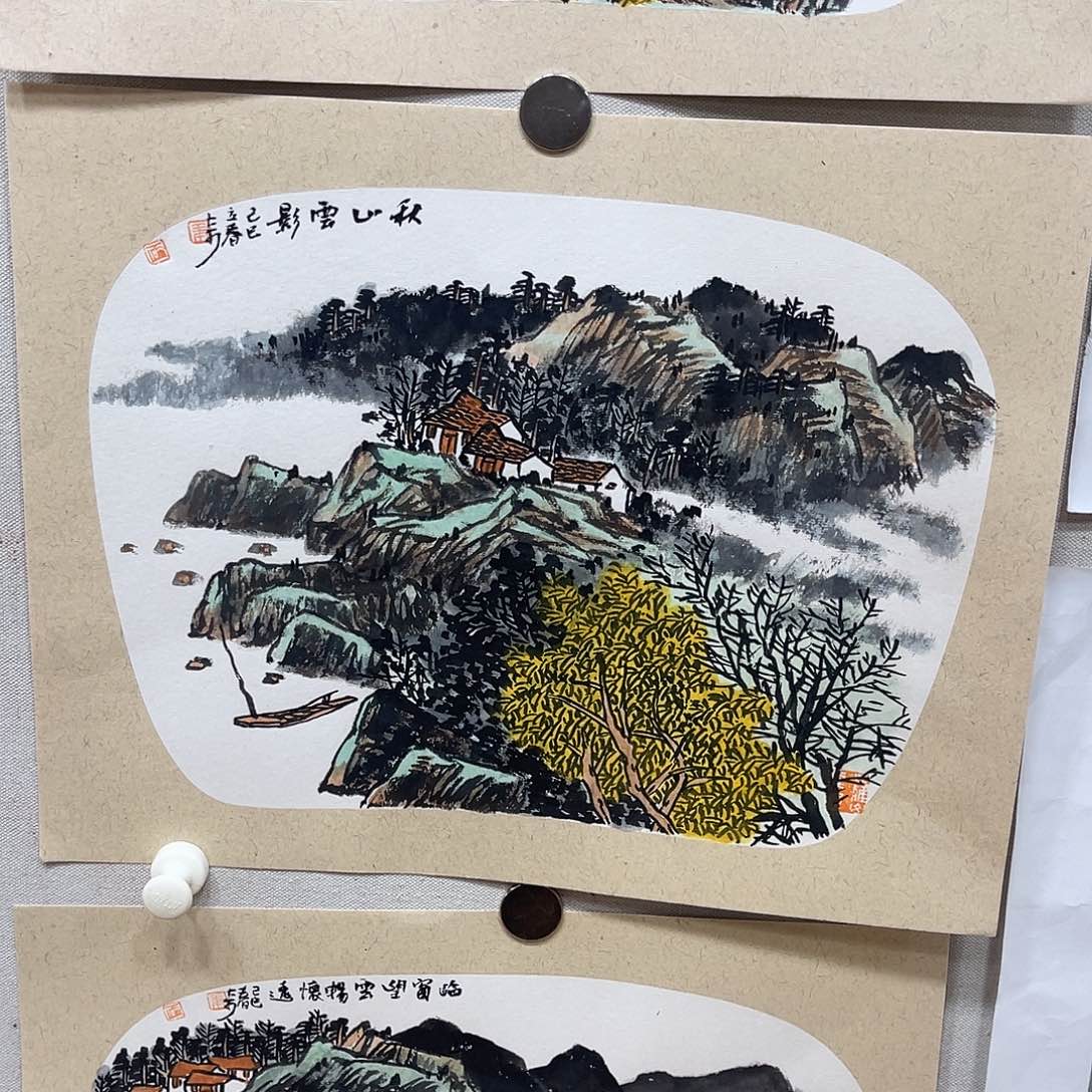 姜奇老师山水作品