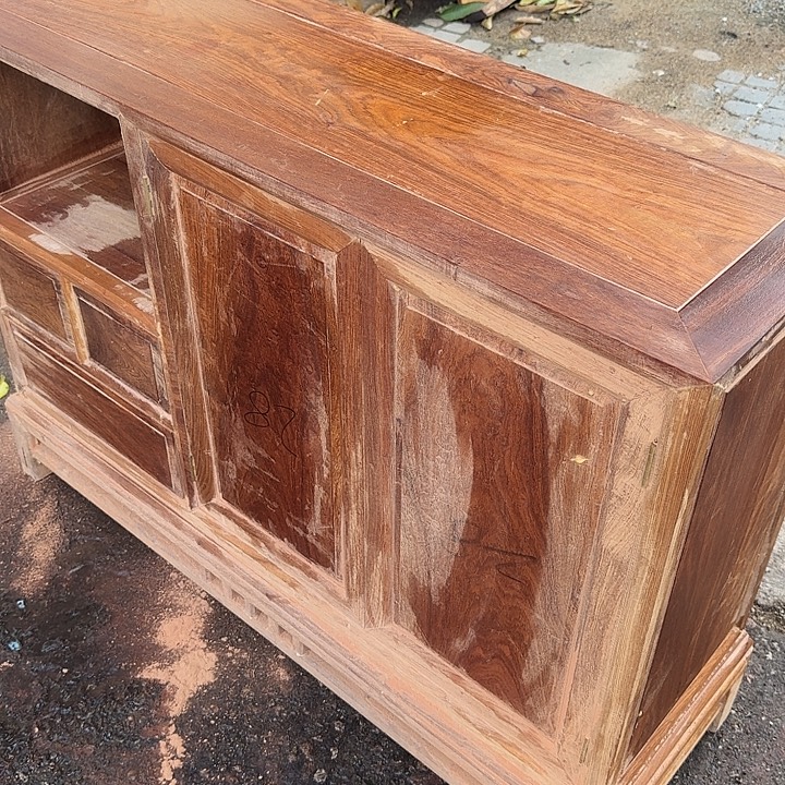 木（非红木类）落地款刺猬紫檀全材118×38×86新中式餐边柜1个成品