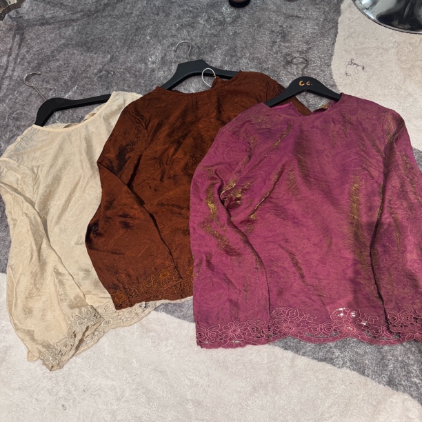 5600#《刺绣镂空衫》重工国服提花新中式百搭宽松时尚