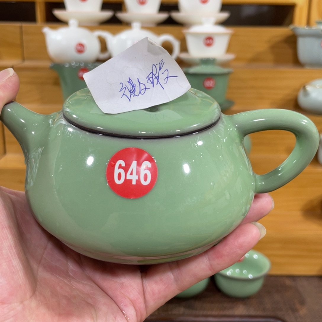 陶瓷茶壶茶杯家用