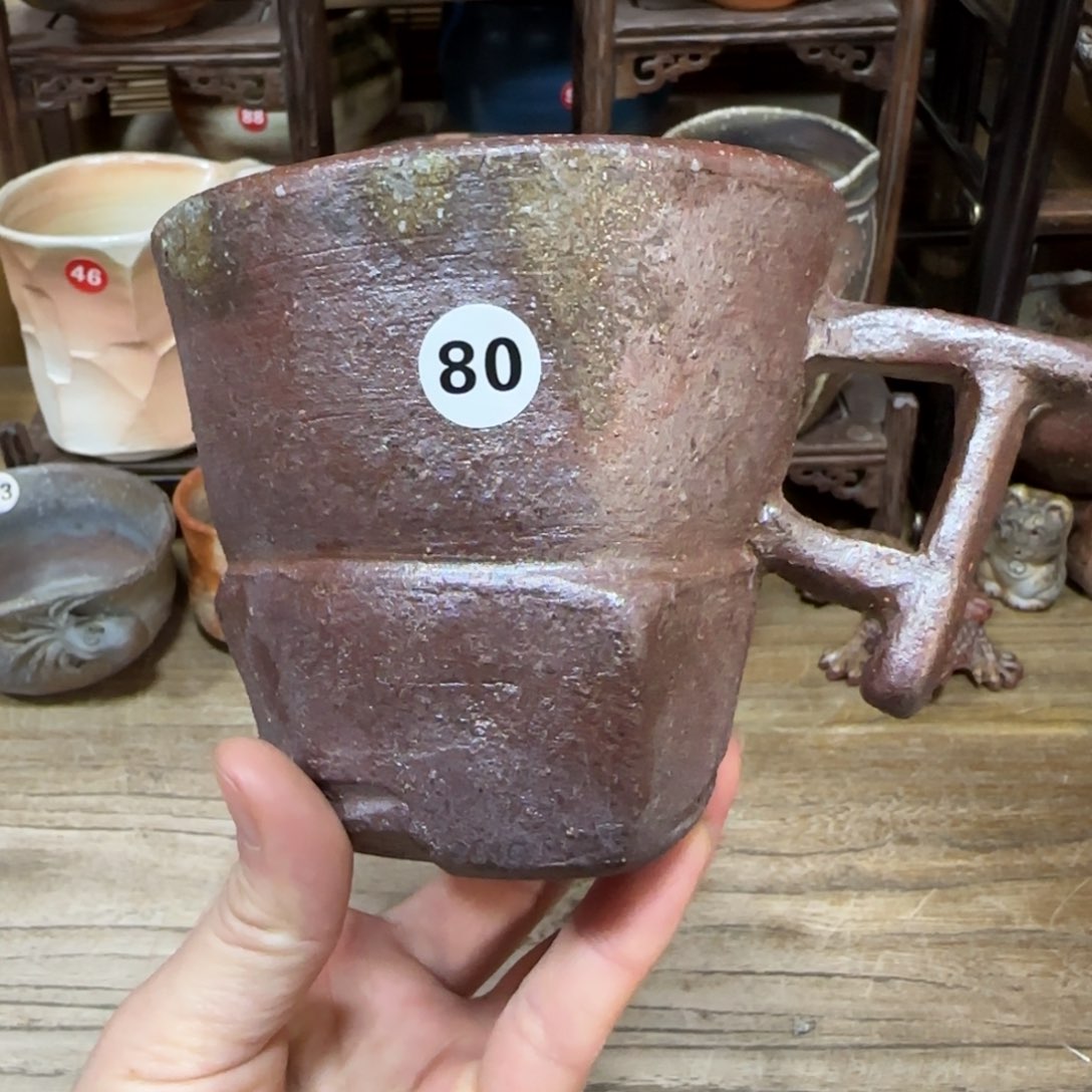 瓦当备前粗颗粒异型马克