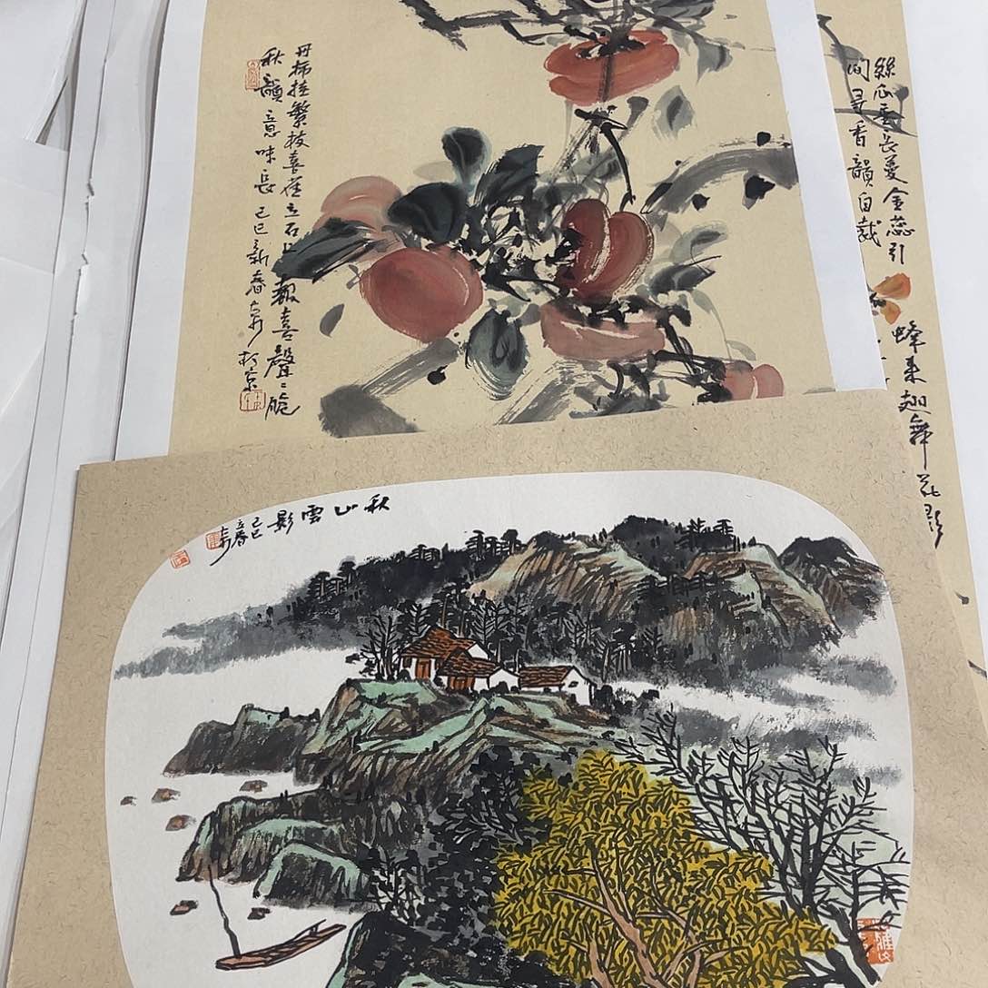 姜奇老师山水作品
