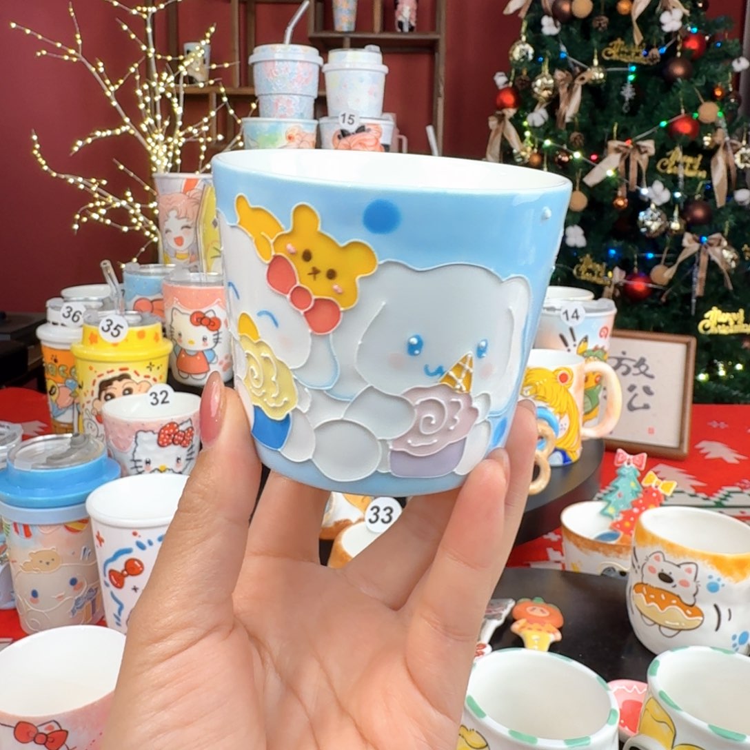 陶景德镇手绘高温釉下彩