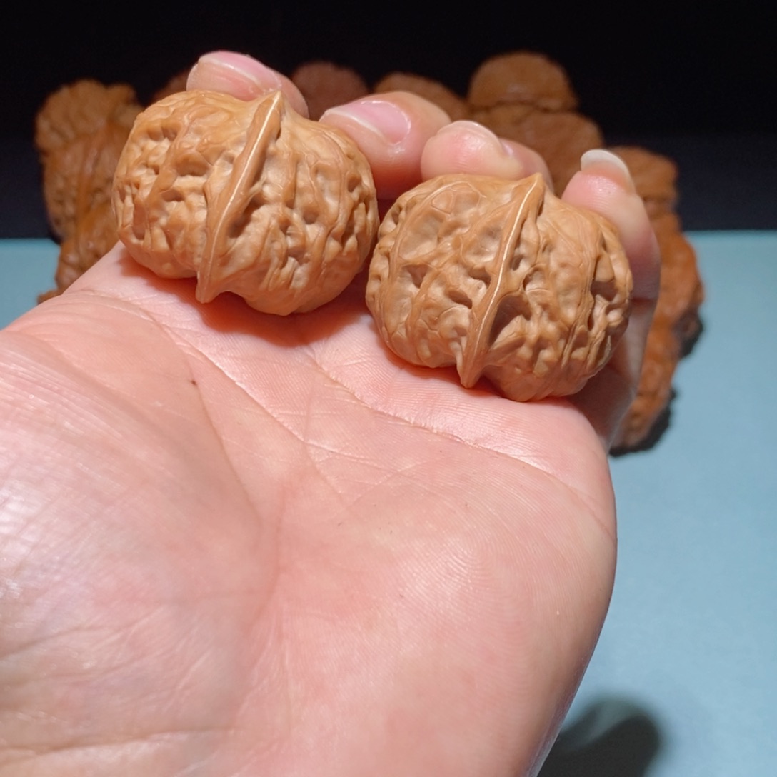 吊坠文玩核桃35尺全品门头沟元宝