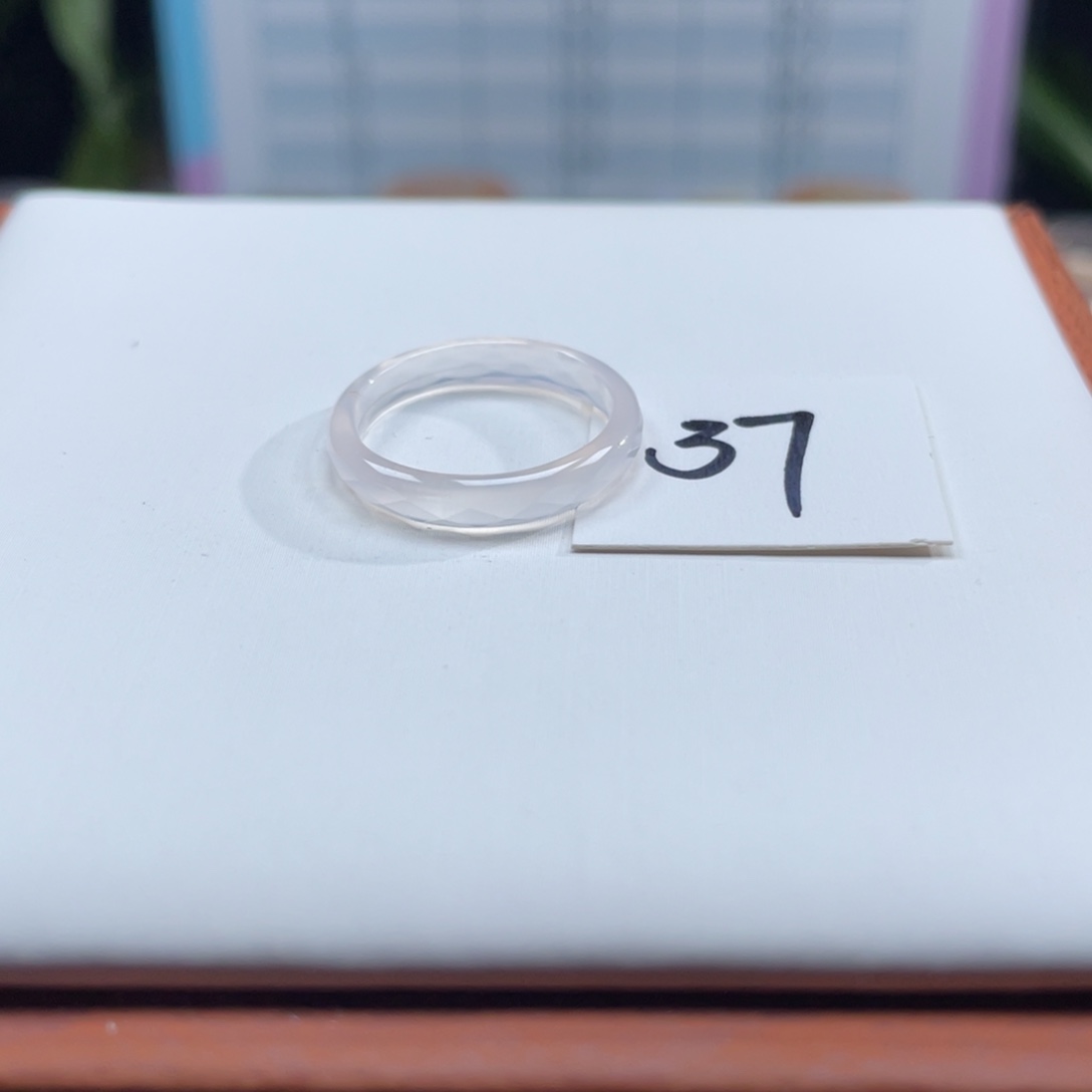 玛瑙/玉髓未镶嵌戒指Z16.6港13