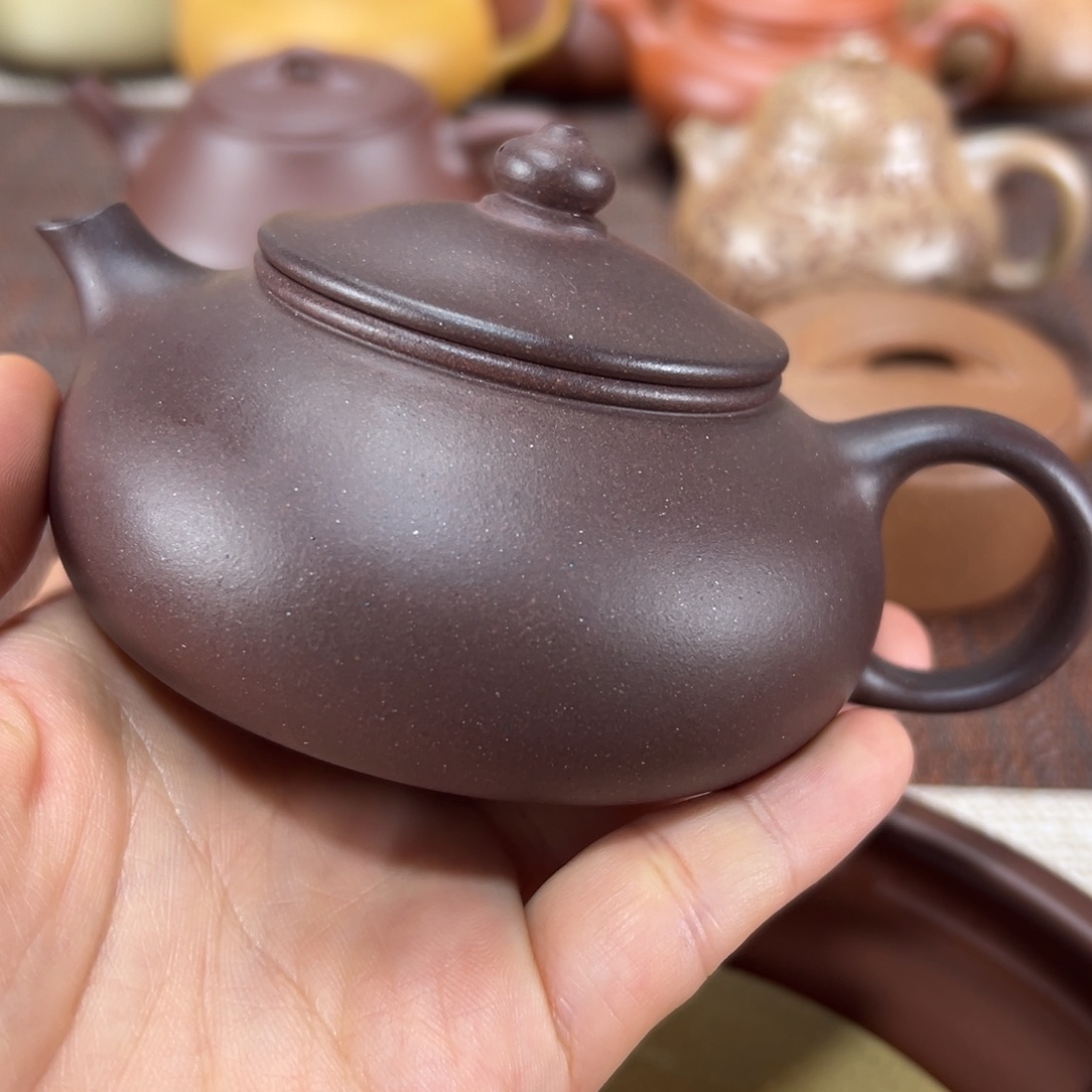 茶杯紫砂4井紫泥寒假