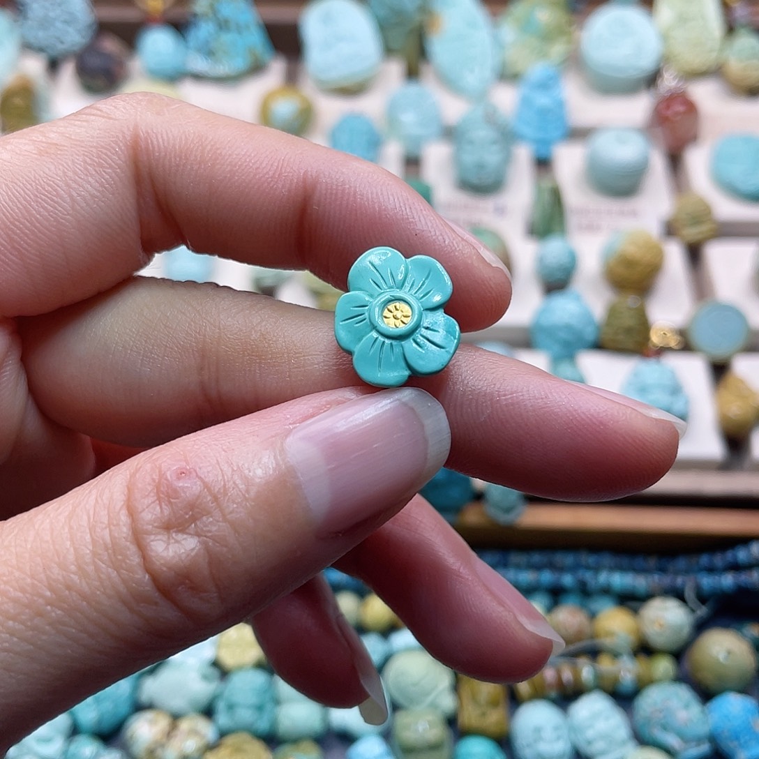 绿松石未镶嵌配饰