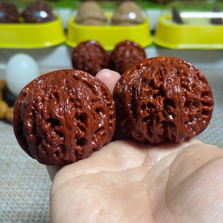 文玩核桃把件46大粗筋